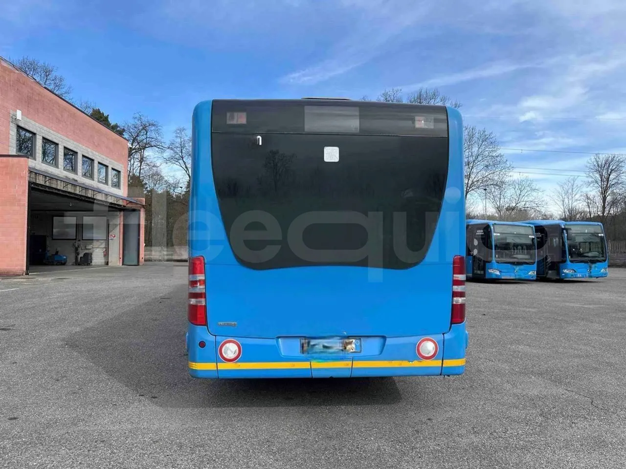 Mercedes-Benz Citaro - rear hatch closed