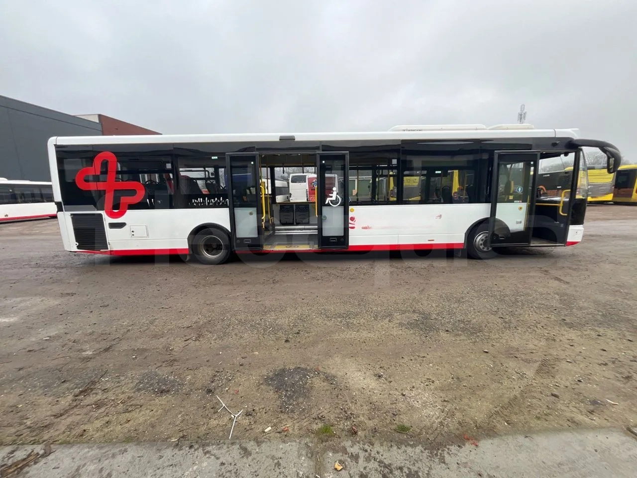 Vdl Citea LLE-120/255 405E1 - Euro6 - 182kW - 11.980mt - right side doors open