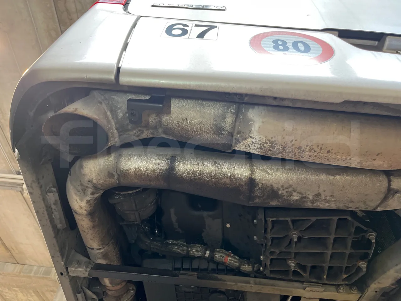 Mercedes-Benz O 530 5303/P - Euro 5 - 210 kW - 11.950 mt - exhaust photo