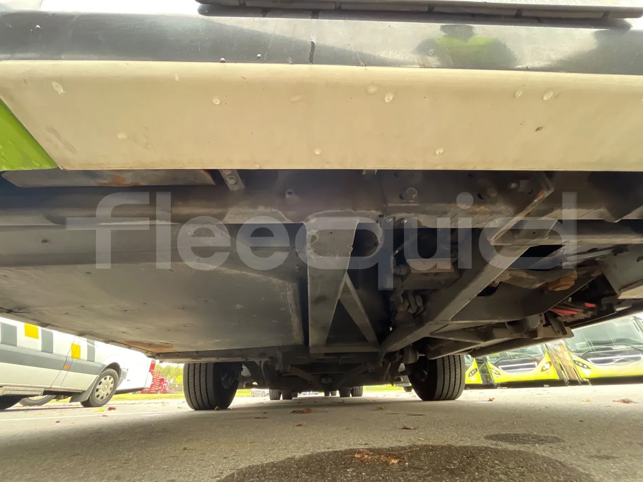 Volvo G891H L291LH24J8100 / Euro 6 - 177 Kw - 18.750 Mt - front undercarriage from front