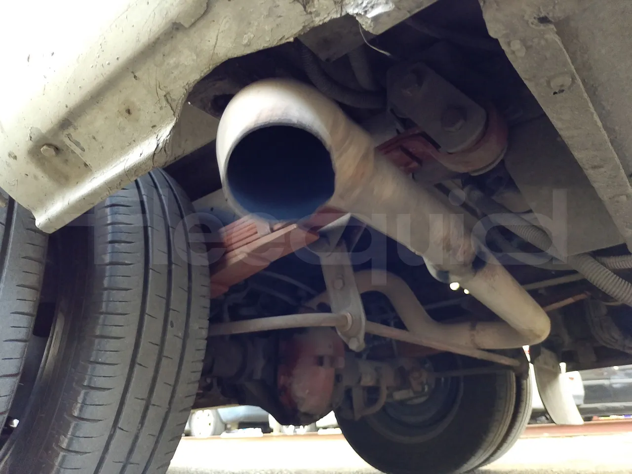 Iveco Daily A50C/19/H - EUR3 - 92kW -6.948m - exhaust photo