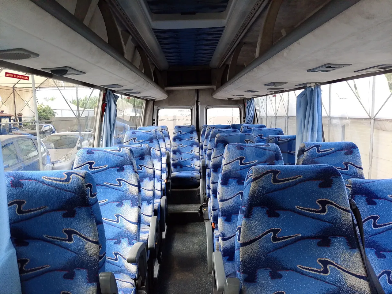 Iveco Daily A50C/19/H - EUR3 - 92kW -6.948m - interior reverse seats driver height (mandatory for bus to scrap)