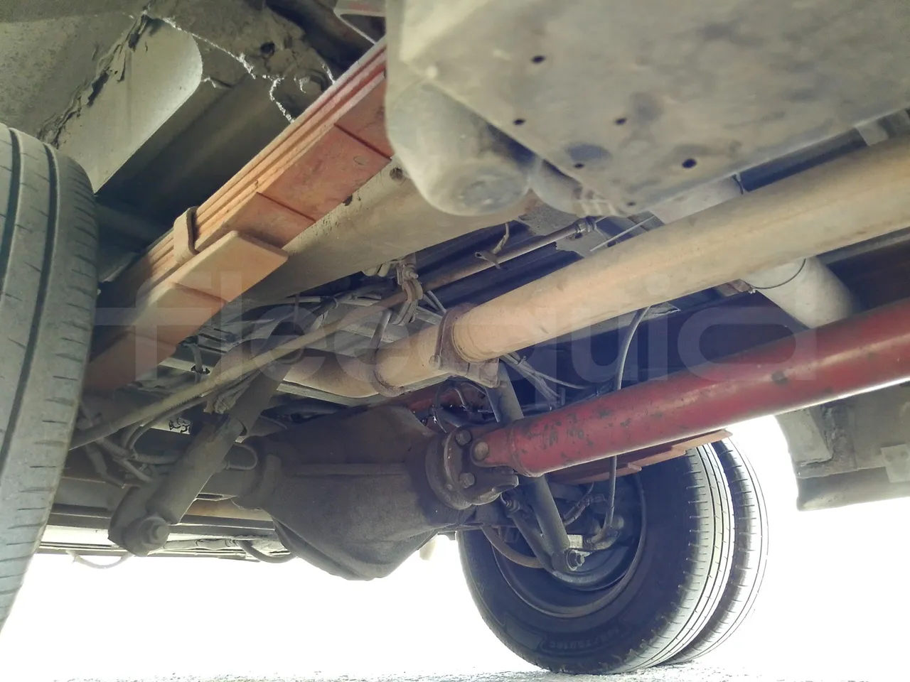 Iveco Daily A50C/19/H - EUR3 - 92kW -6.948m - axle 3 left side