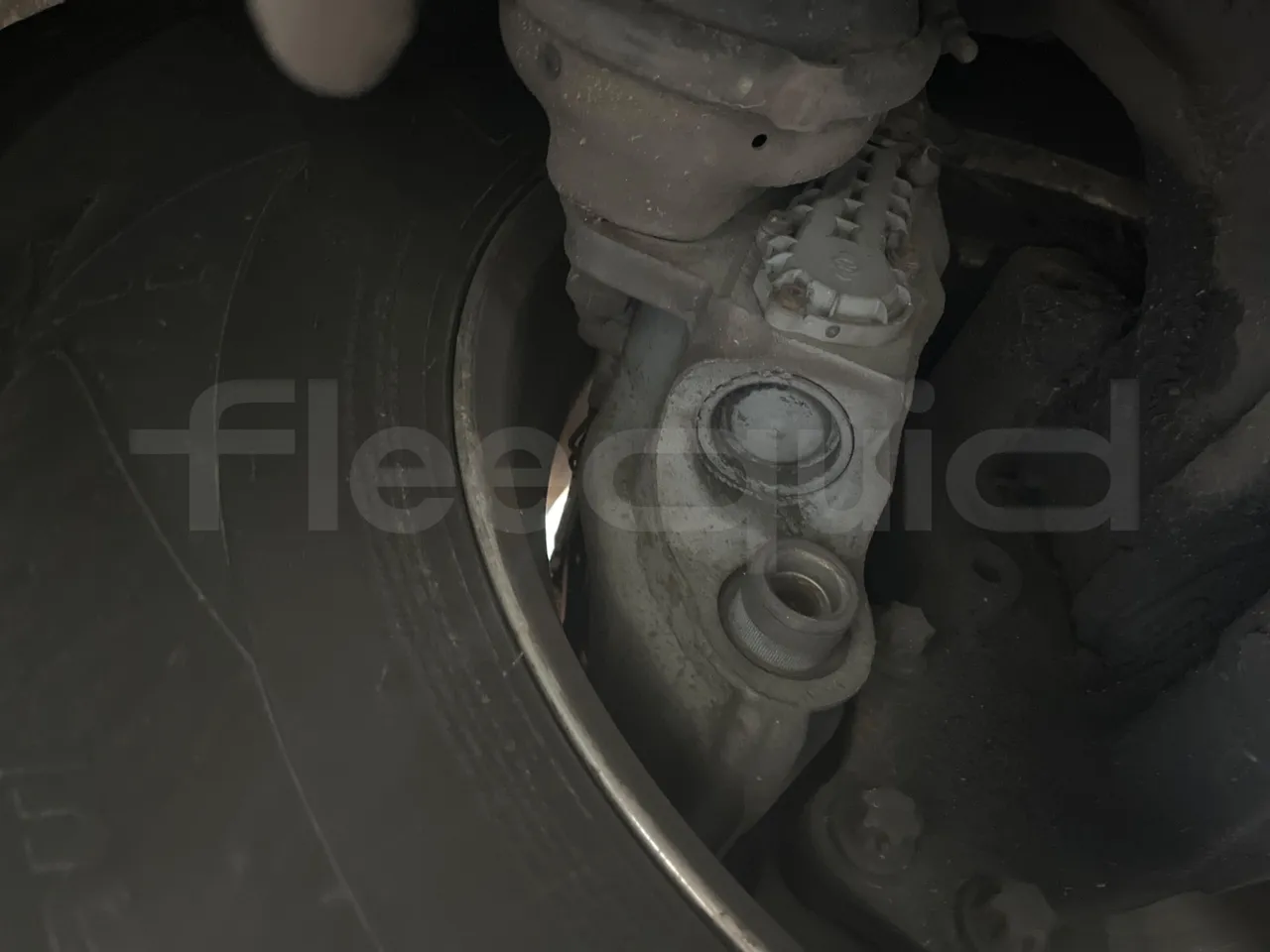 Van Hool Astronef T916 SF3 - Euro5 - 340kW - 13.200mt - axel 3 caliper brakes left