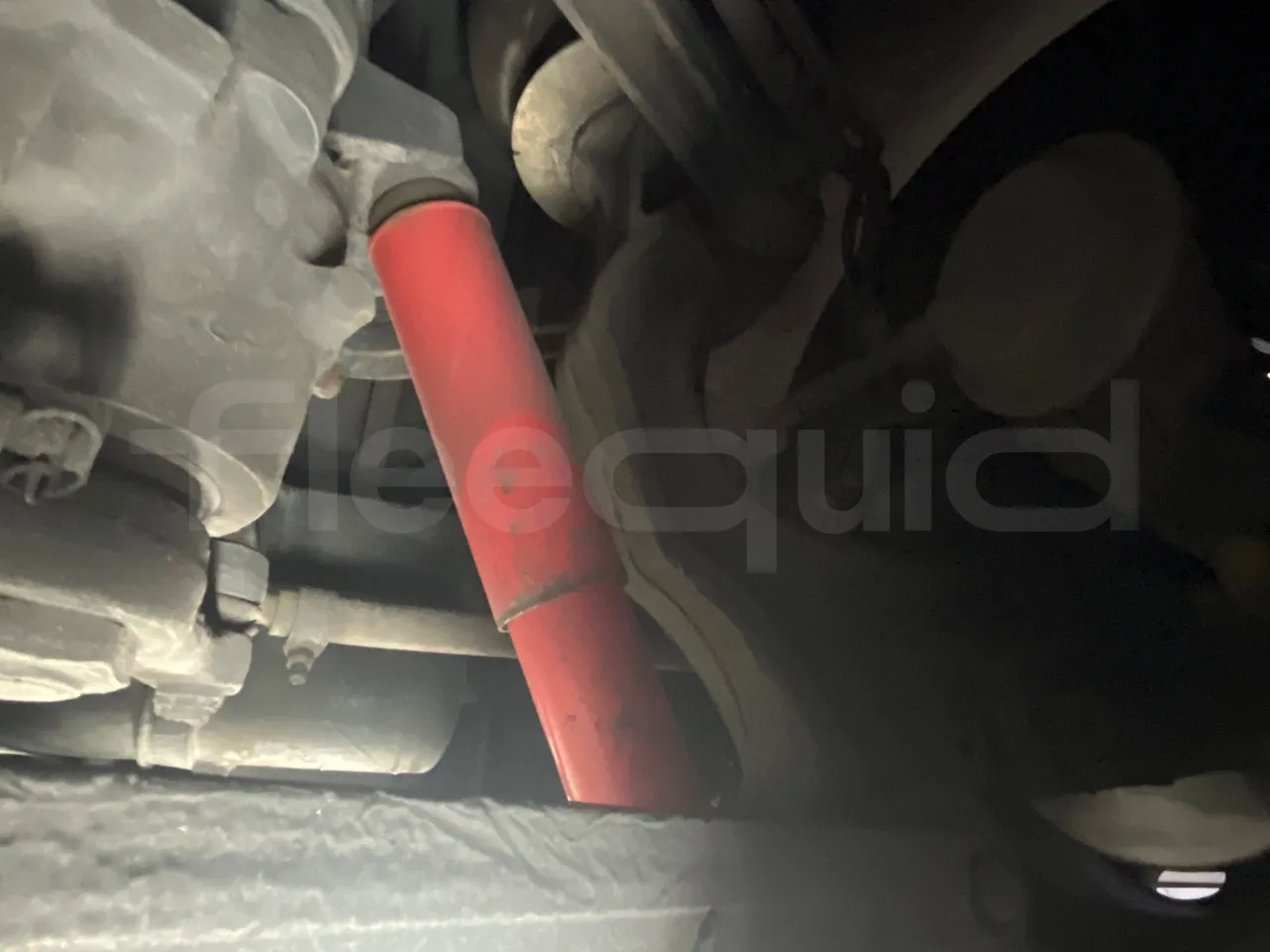 Van Hool Astronef T916 SF3 - Euro5 - 340kW - 13.200mt - front shock absorbers left