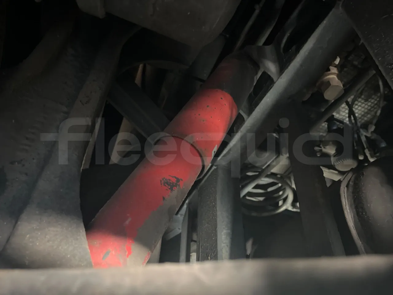 Van Hool Astronef T916 SF3 - Euro5 - 340kW - 13.200mt - axel 3 shock absorbers 1 left