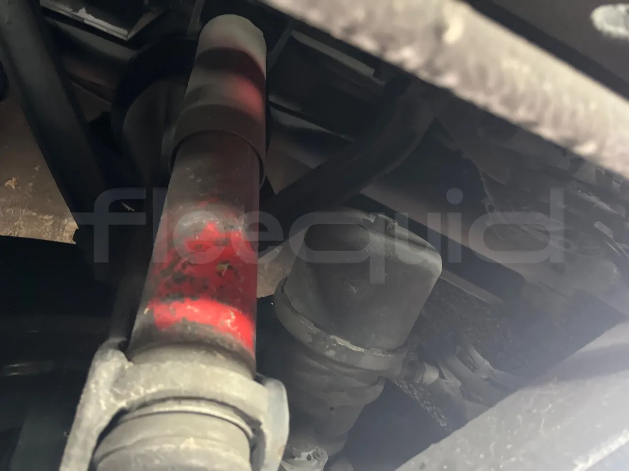 Van Hool Astronef T916 SF3 - Euro5 - 340kW - 13.200mt - axel 3 shock absorbers 1 right