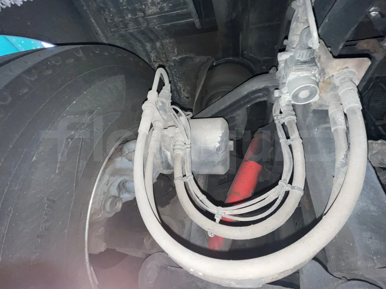 Van Hool Astronef T916 SF3 - Euro5 - 340kW - 13.200mt - axle 3 left side