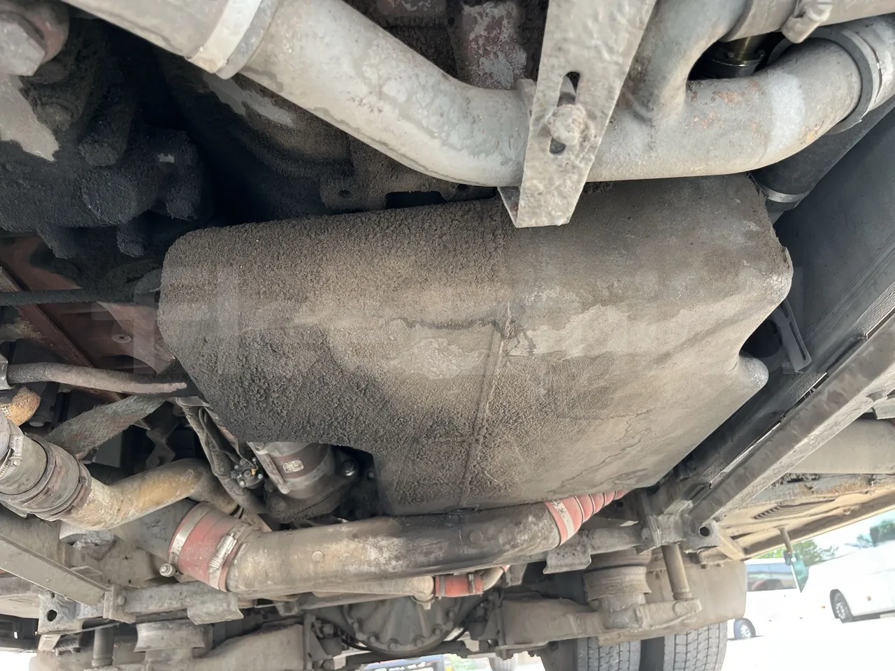Setra S415 - Engine Without Protection