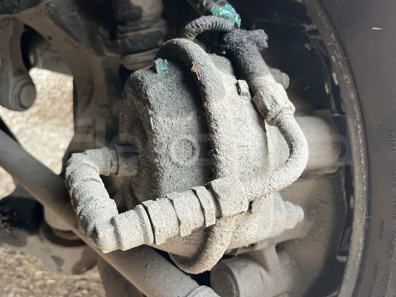 Setra S415 - First Axle Brake Calipers Right Side