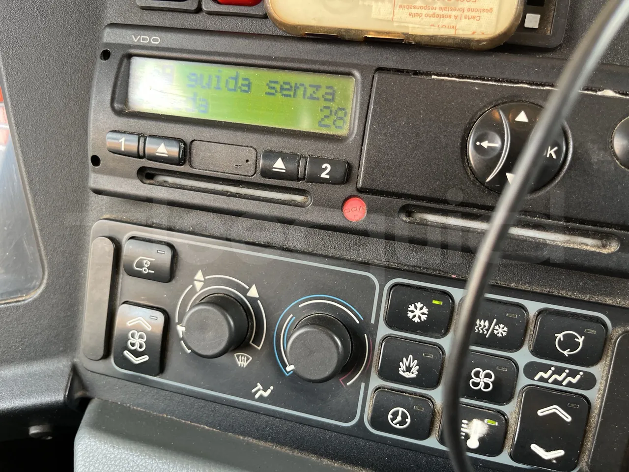 Setra S415 - Tachograph