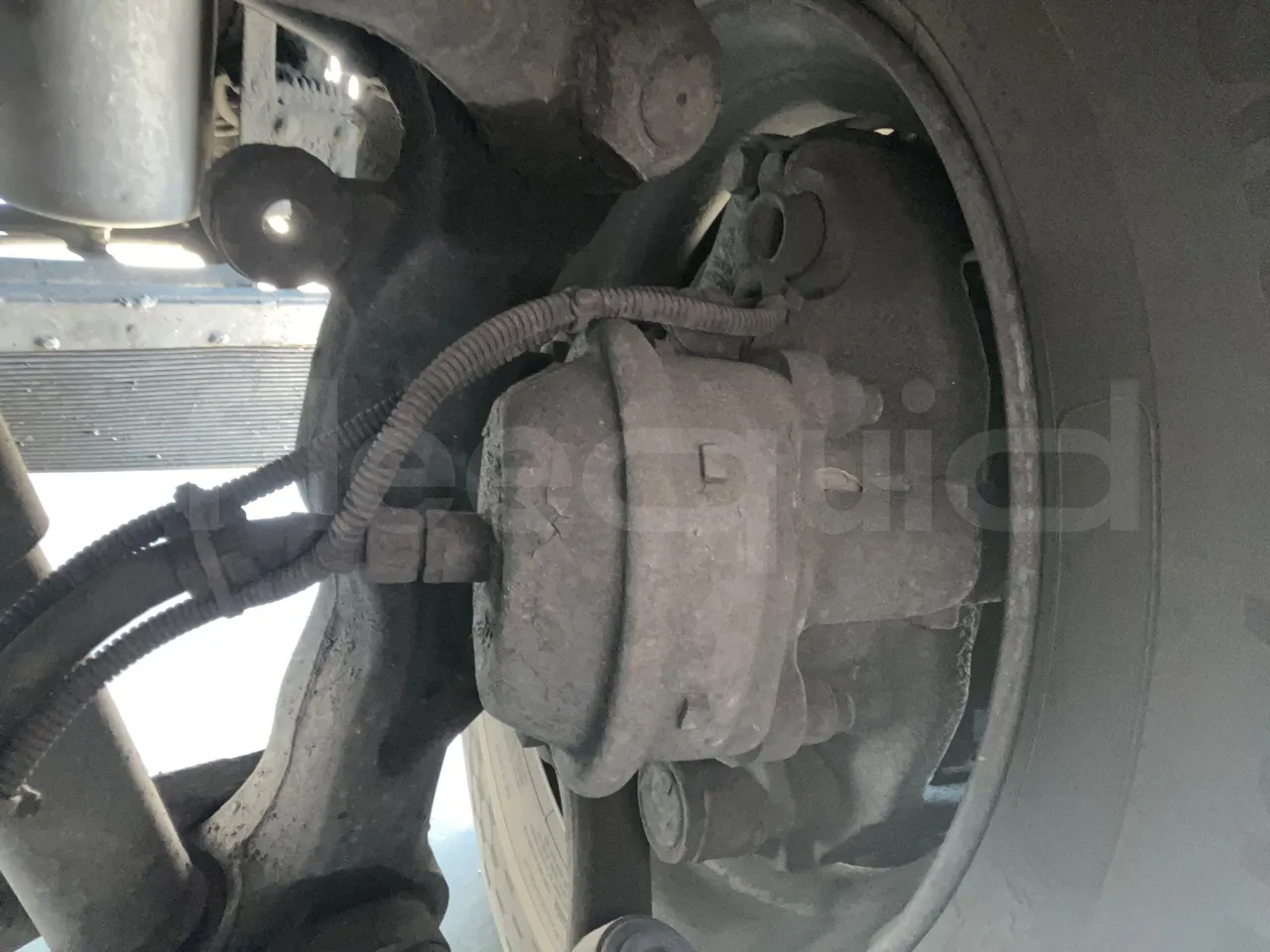 Mercedes-Benz Noge - Third Axle Caliper Brakes Left Side