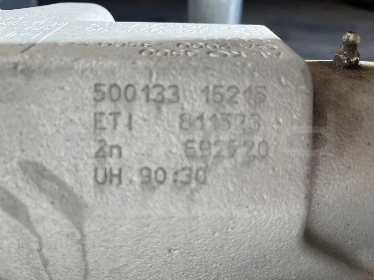 Tudela 0500 0500 - Rimorchio - engine plate photo