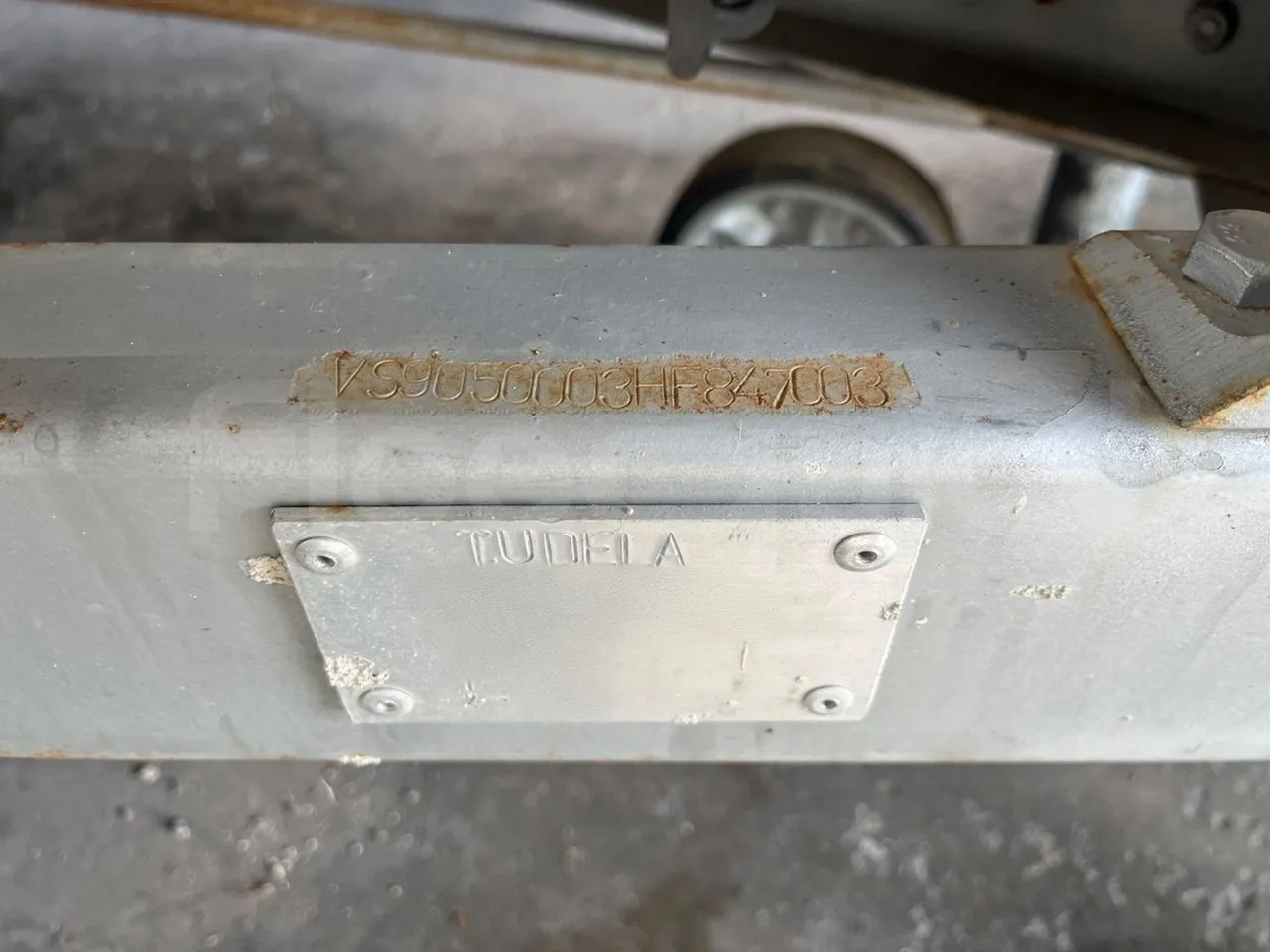 Tudela 0500 0500 - Rimorchio - right side doors open
