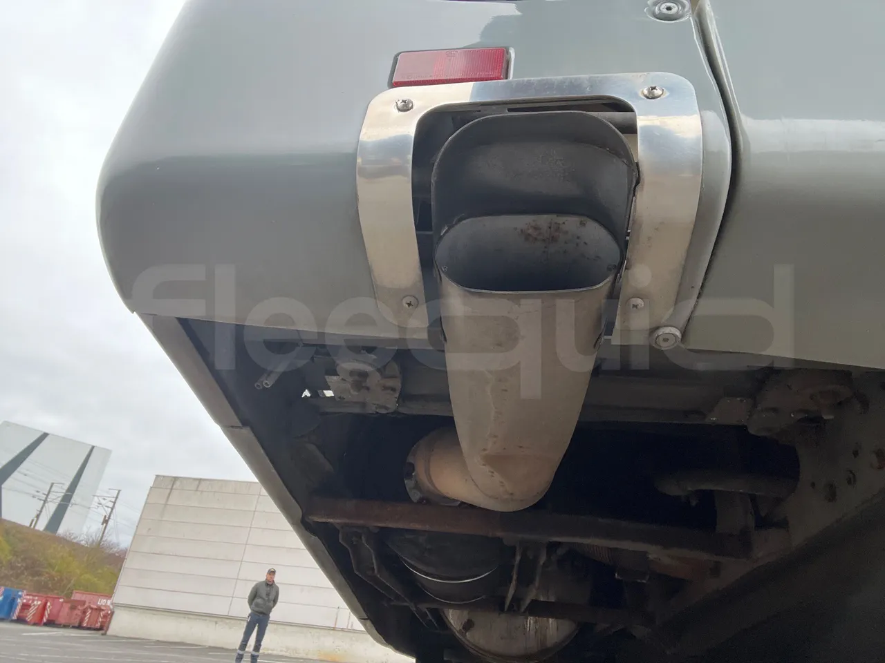 Van Hool A360 02N - Euro5 - 188kW - 12mt - exhaust photo