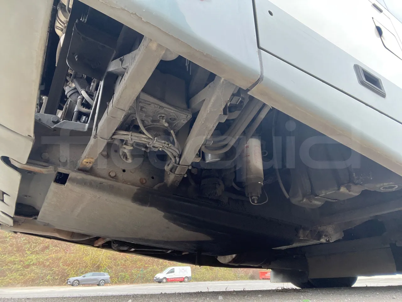 Van Hool A360 02N - Euro5 - 188kW - 12mt - gearbox plate photo