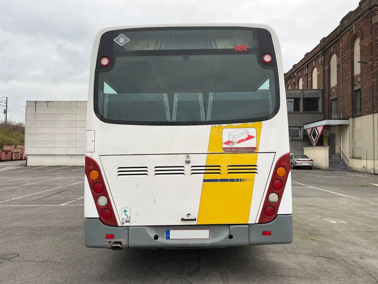 Van Hool A360 02N - Euro5 - 188kW - 12mt - rear hatch closed