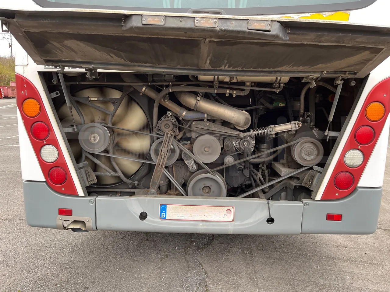 Van Hool A360 02N - Euro5 - 188kW - 12mt - rear hatch open