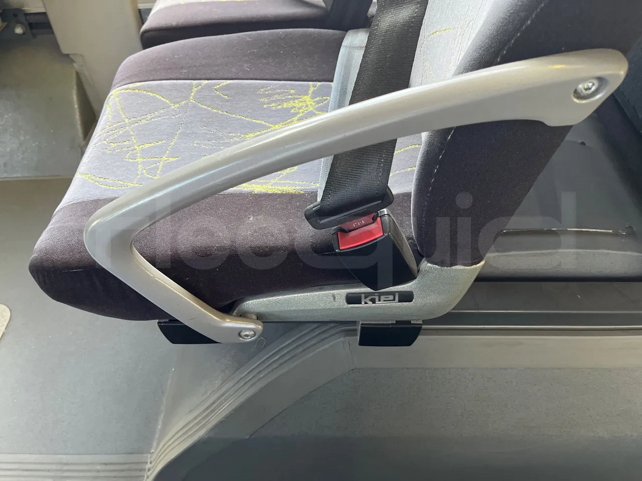 Volvo G891H L291LH24J8100 / Euro 6 - 177 Kw - 18.750 Mt - armrest detail photo