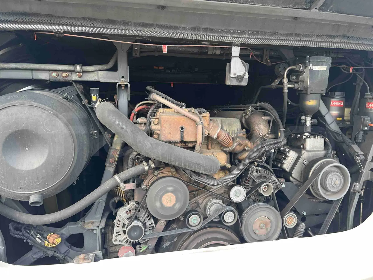 Neoplan Skyliner L - EUR6 - 371kW - 14.0000m - engine plate photo