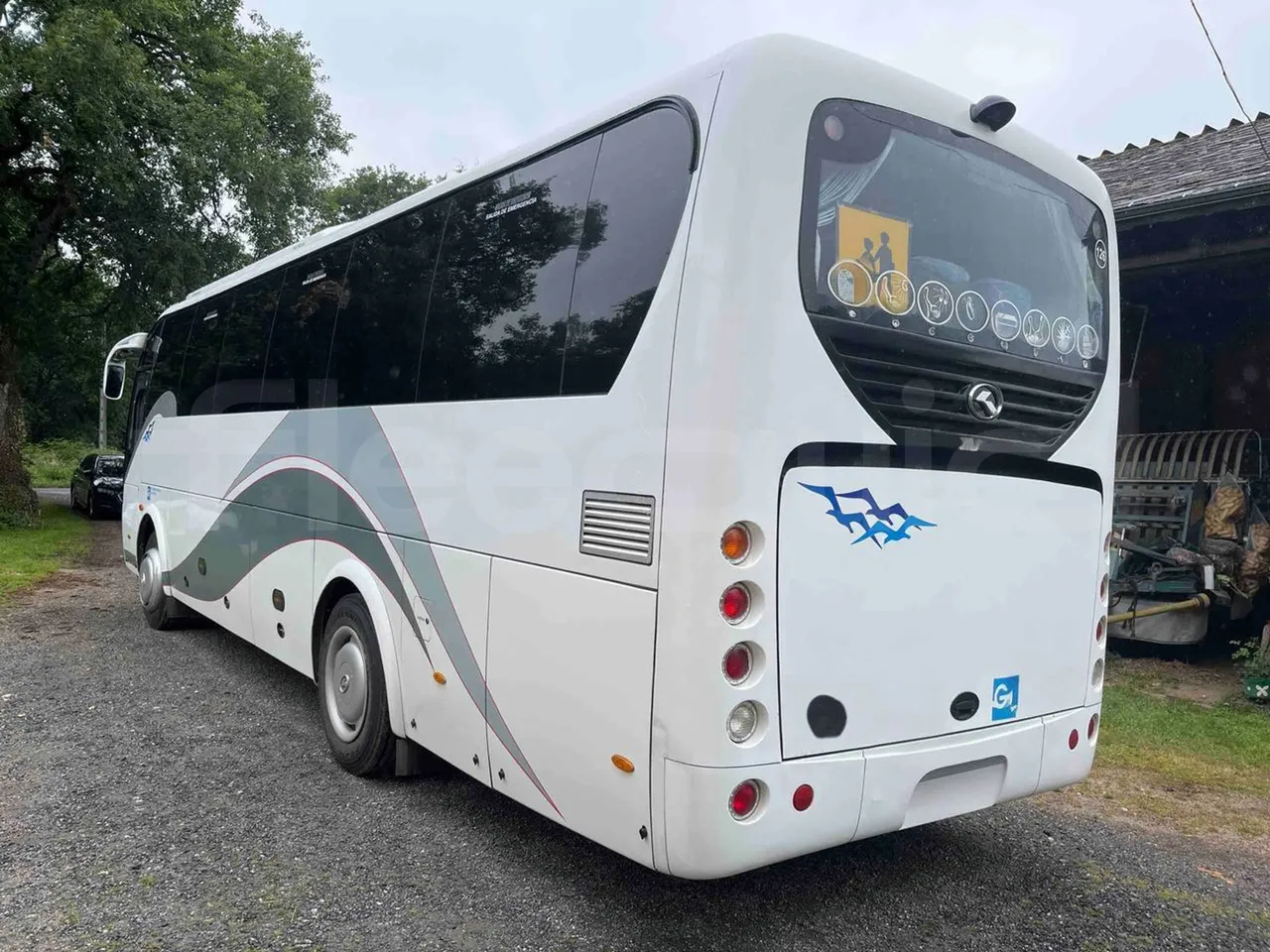 King Long XMQ6996 - 3/4 left rear side
