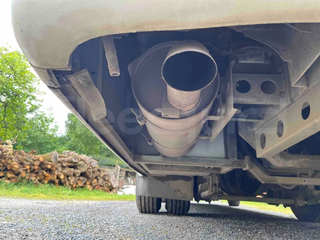 King Long XMQ6996 - exhaust photo