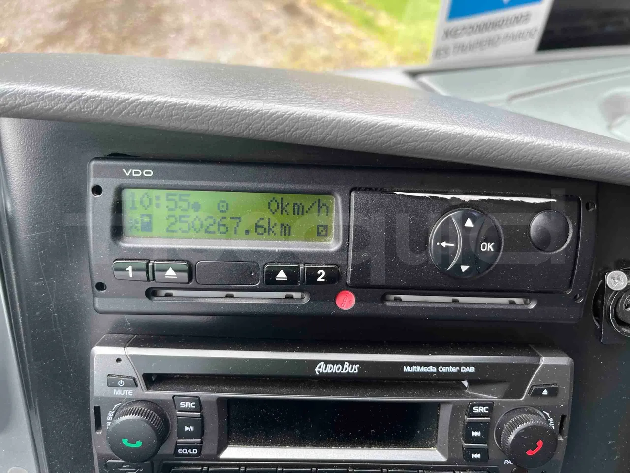 King Long XMQ6996 - Tachograph