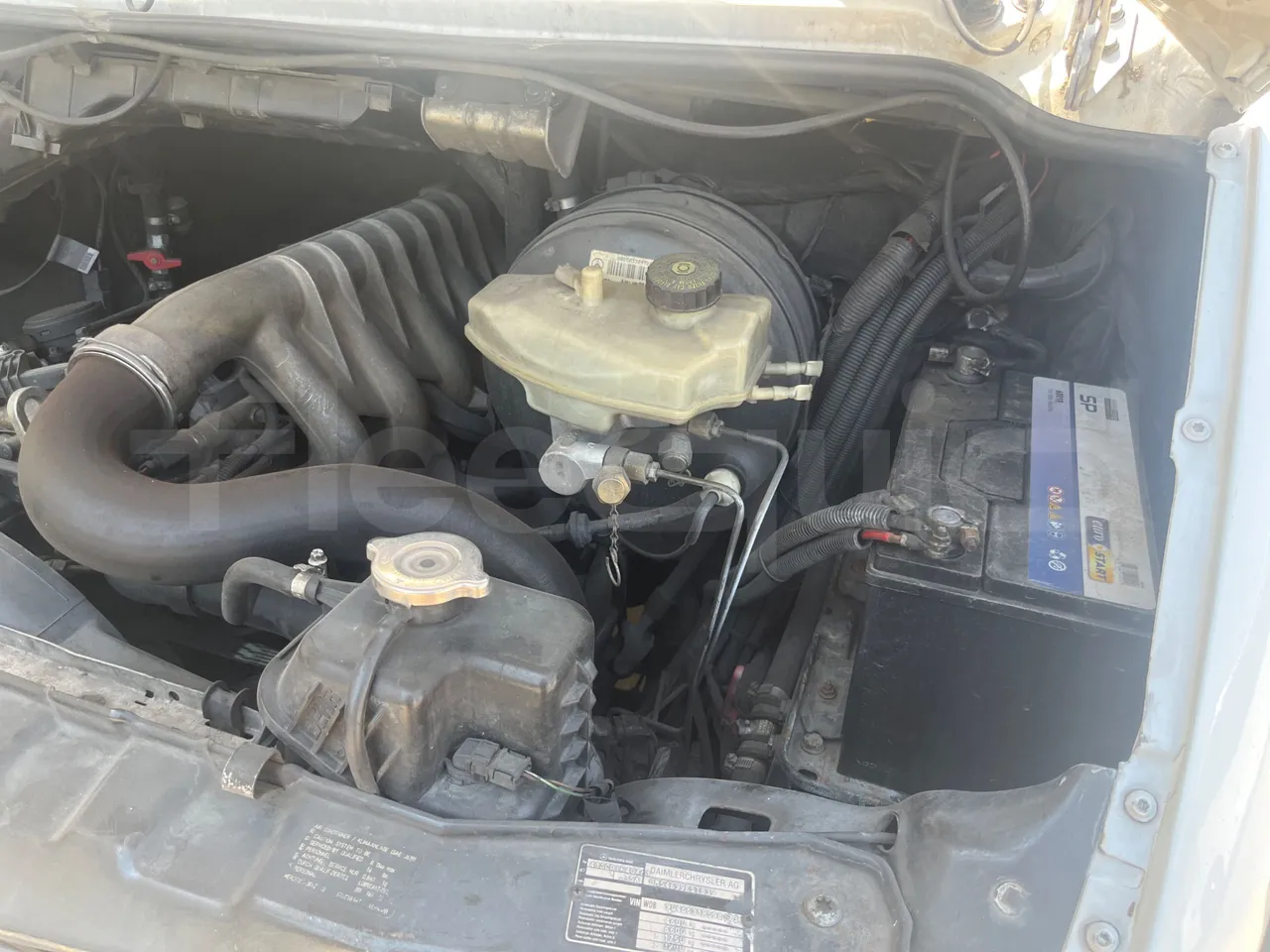 Mercedes-Benz Sprinter 416CD - EUR3 - 115kW - 6.995 - fire extinguishing system