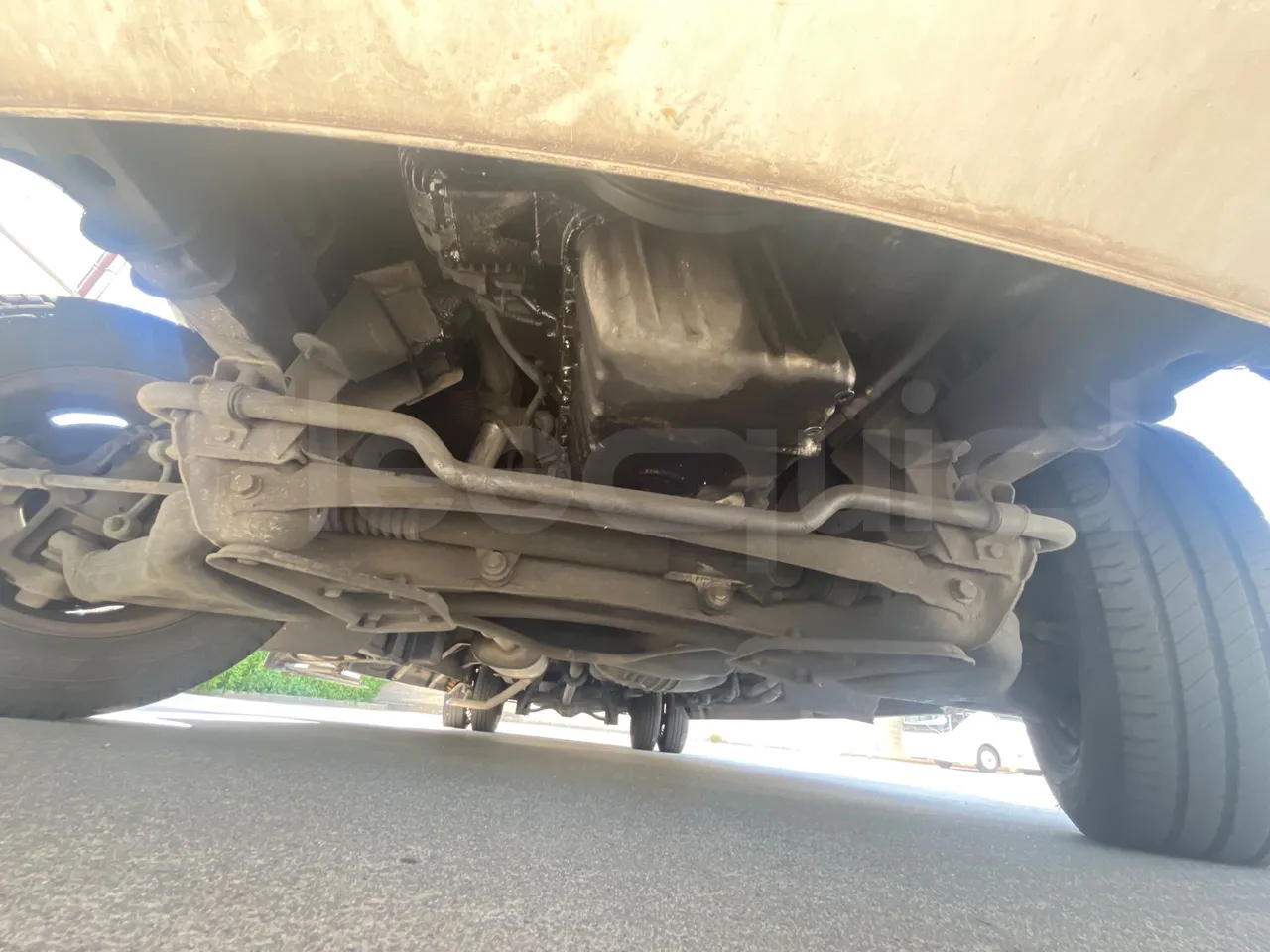Mercedes-Benz Sprinter 416CD - EUR3 - 115kW - 6.995 - front undercarriage from front