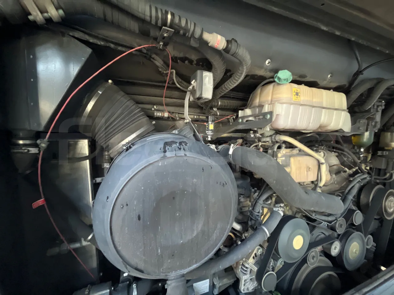 Man Lion's Coach B.2007.46.006 - Euro 6 - 324 kW - 12 mt - engine plate photo