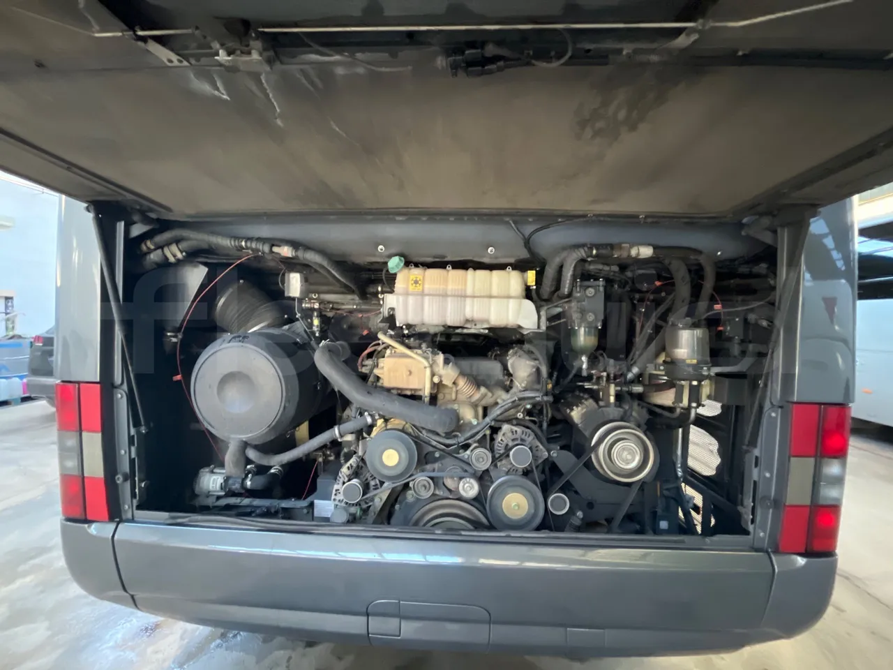 Man Lion's Coach B.2007.46.006 - Euro 6 - 324 kW - 12 mt - rear hatch open