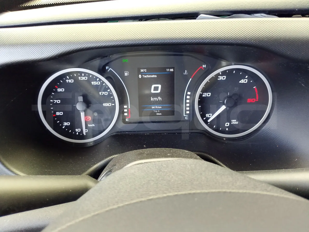 Iveco Indcar WGIVMY11 MOBI SCUOLABUS - EUR6 - 100Kw - 8,592m - dashboard lights on