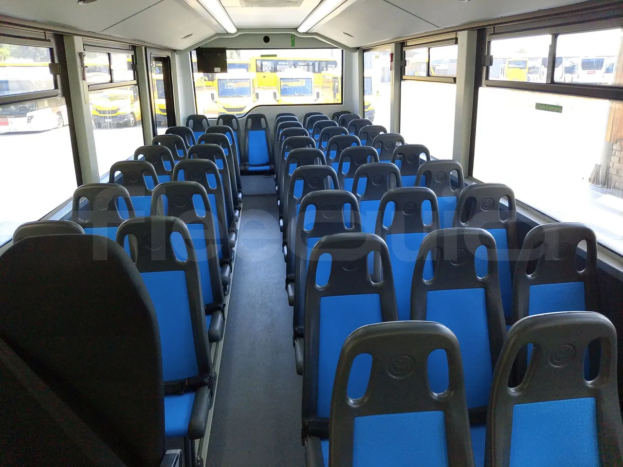Iveco Indcar WGIVMY11 MOBI SCUOLABUS - EUR6 - 100Kw - 8,592m - interior reverse seats driver height (mandatory for bus to scrap)