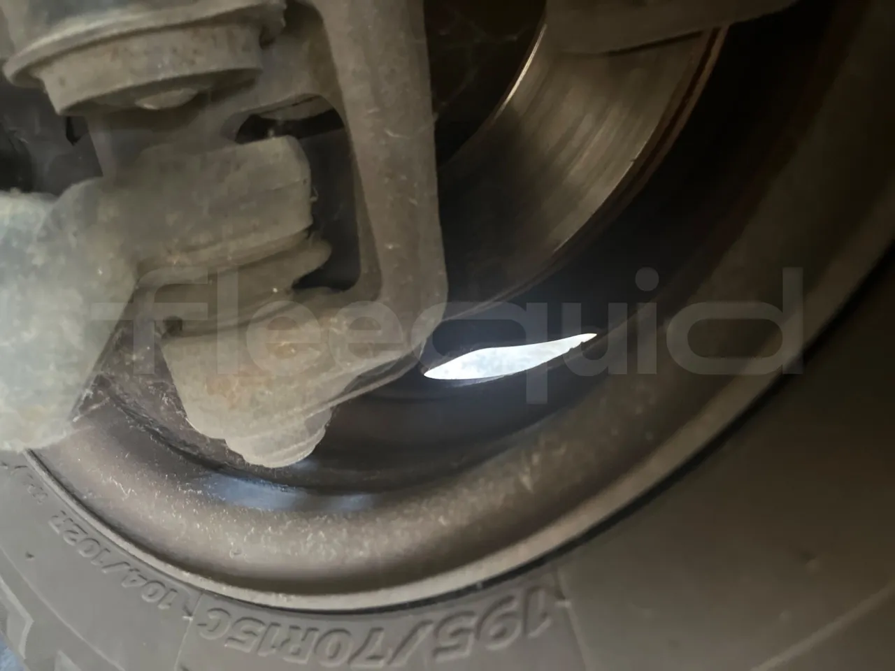 Mercedes-Benz Sprinter 416CD - EUR3 - 115kW - 6.595m - front discs left