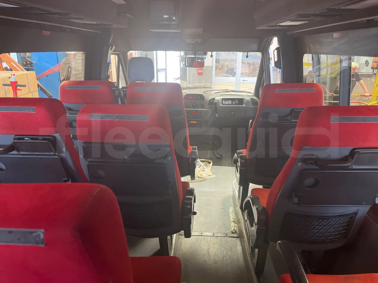 Mercedes-Benz Sprinter 416CD - EUR3 - 115kW - 6.595m - forward view all seats last row height