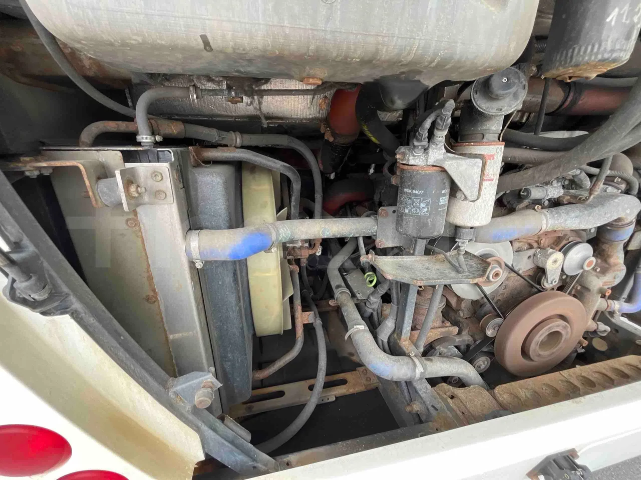 Iveco Crossway - fire extinguishing system