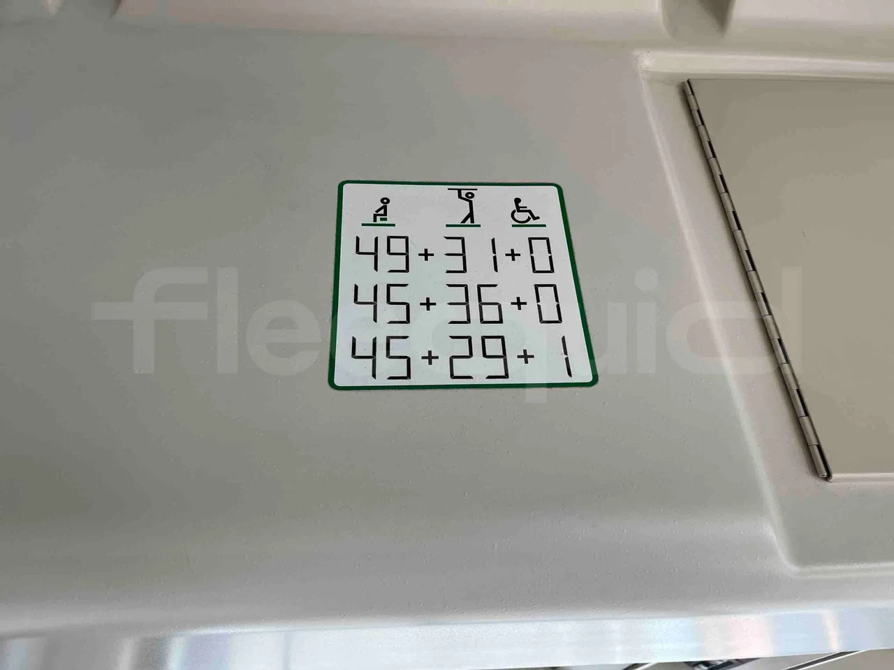 Iveco Crossway - seat plate photo