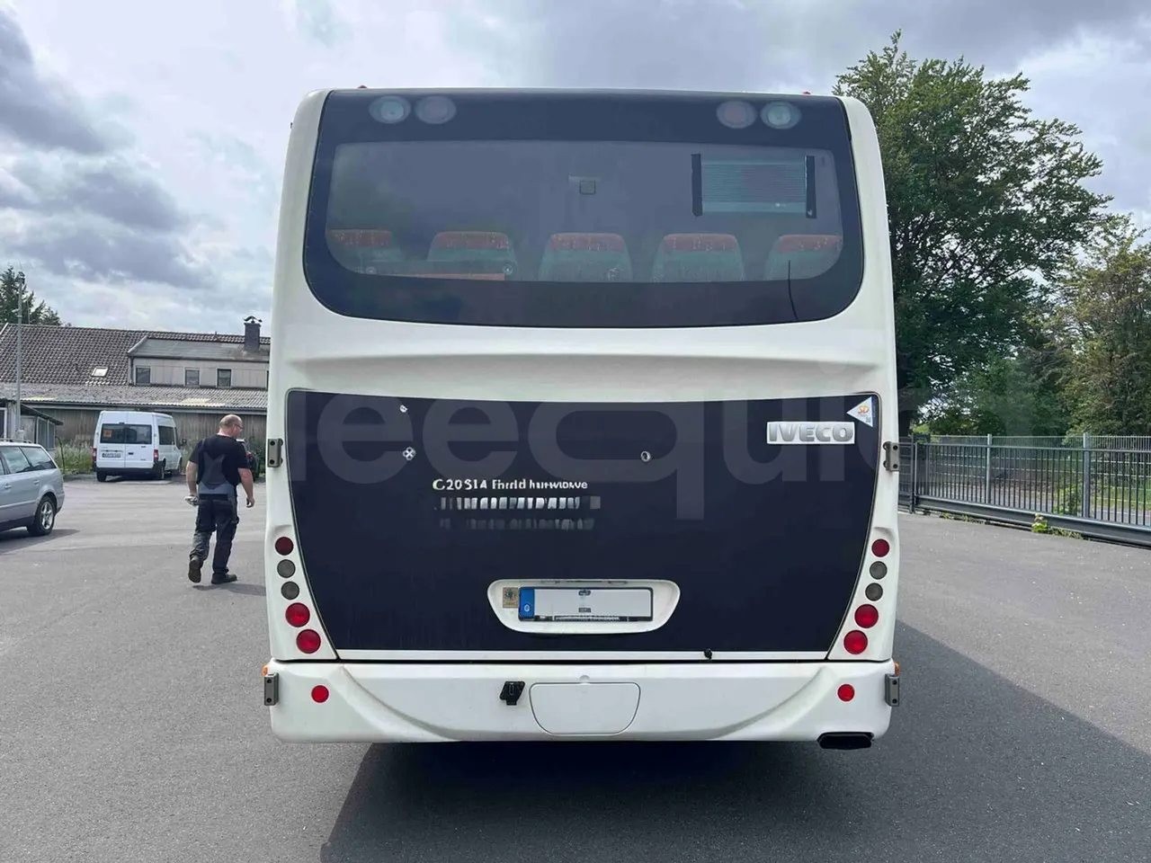 Iveco Crossway - rear hatch closed