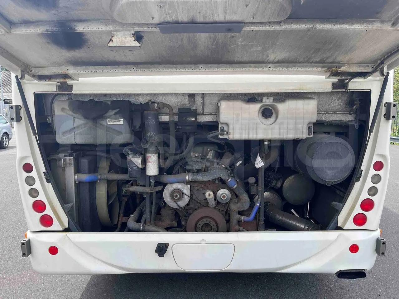 Iveco Crossway - rear hatch open