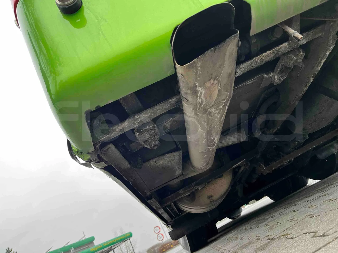 Van Hool Acron T917 - EUR5 - 340kW -  13.200m - exhaust photo