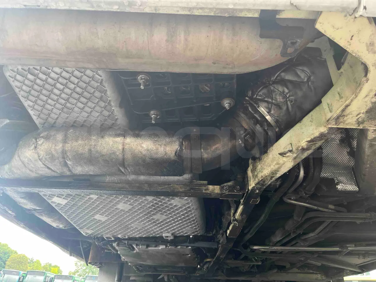 Mercedes-Benz Citaro G - Engine Without Protection