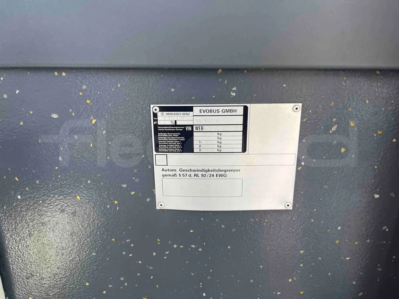 Mercedes-Benz Citaro G - Vehicle Plate