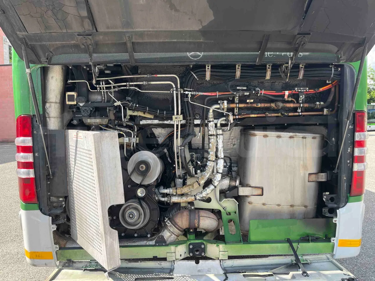 Mercedes-Benz Citaro G - Rear Hatch Open