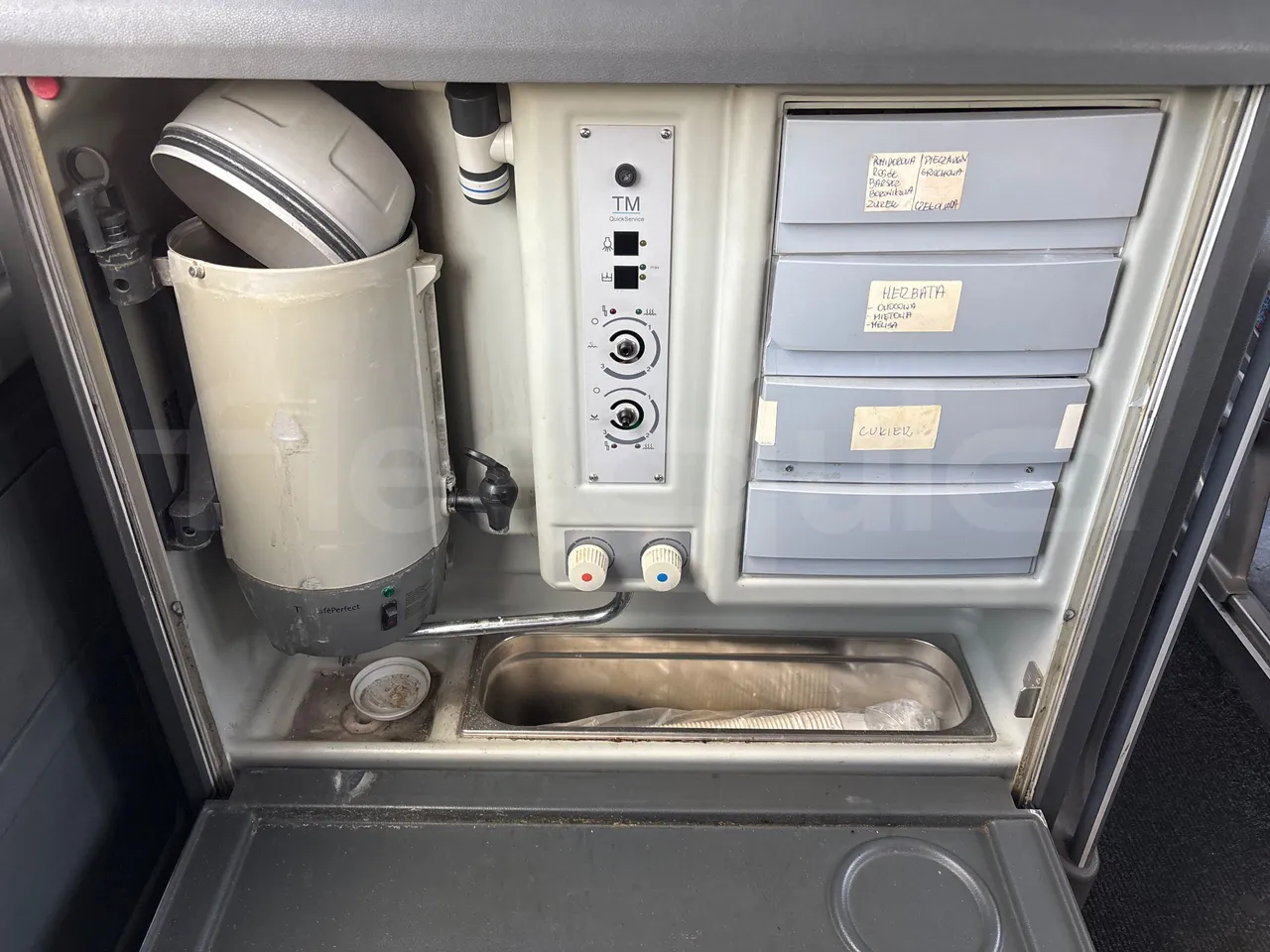 Setra S415 HD - EUR5 - 315kW - 12.2m - coffee machine accessories