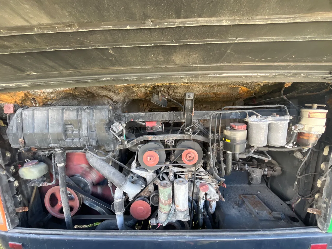 Mercedes-Benz OLIMPIA O 404 RH - Euro 1 - 280 kW -12 mt - rear hatch open