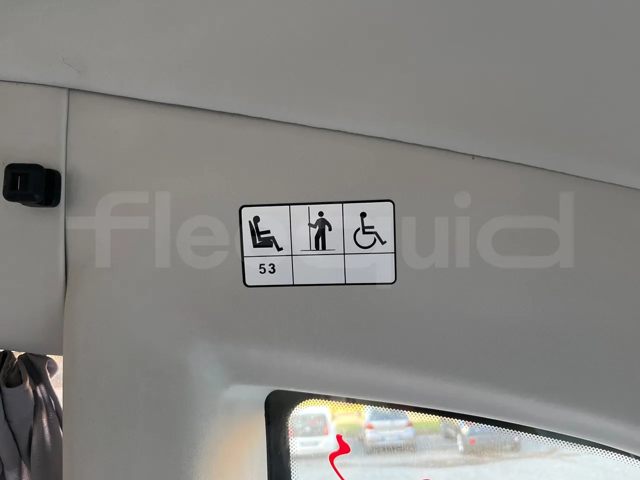 Irizar i6 12.35 - Euro5 - 294kW - 12.200mt - seat plate photo