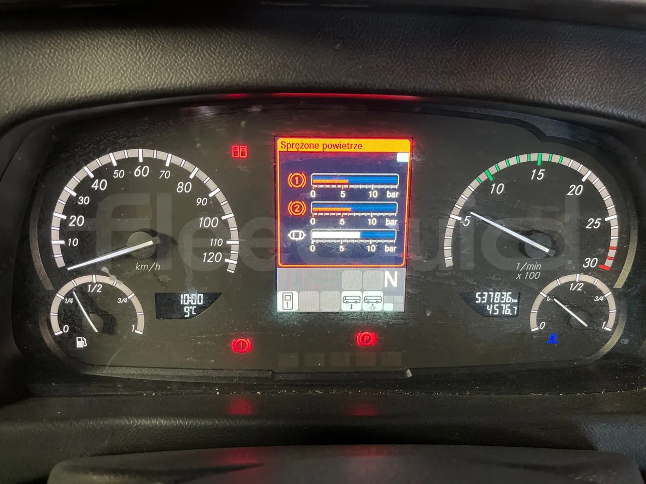 Mercedes-Benz Conecto 628881 - Euro6 - 220kW - 12.134mt - dashboard lights on