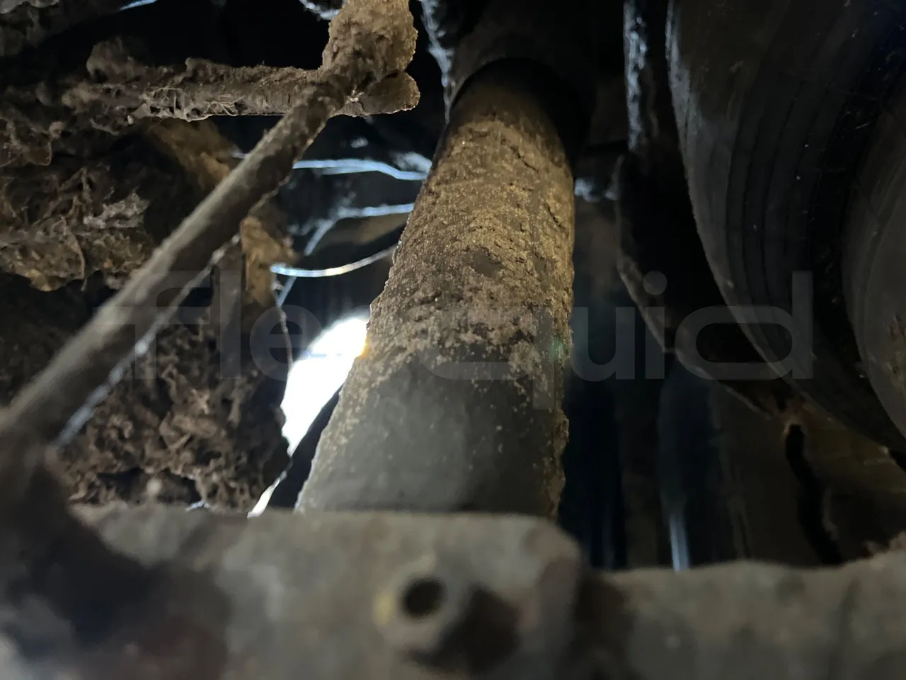 Mercedes-Benz Conecto 628881 - Euro6 - 220kW - 12.134mt - axle 2 shock absorbers 1 right