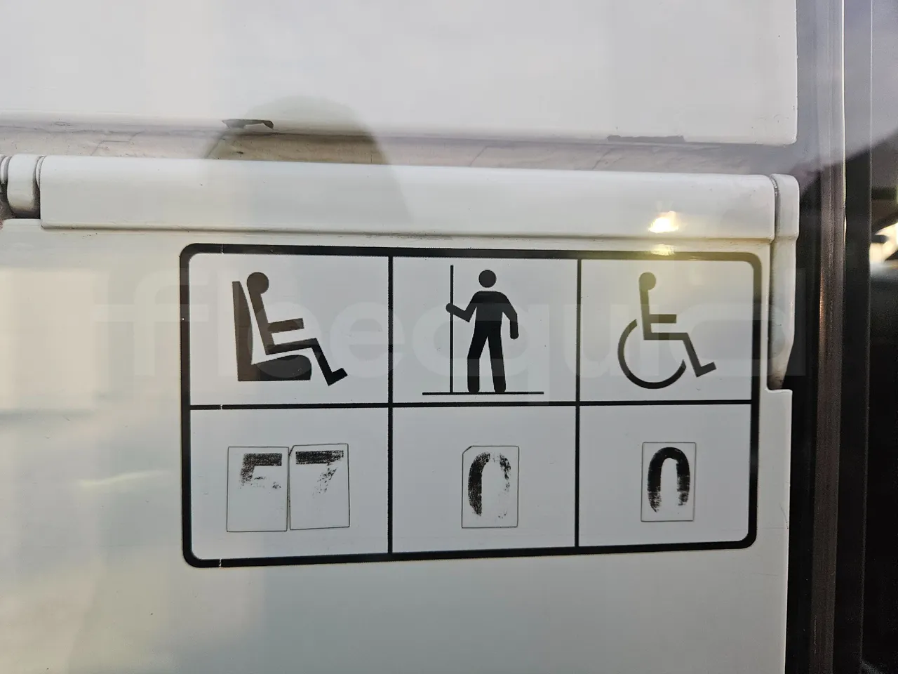 Mercedes-Benz Tourismo RHD-M - EURO 6 - 290kW - 13m - seat plate photo