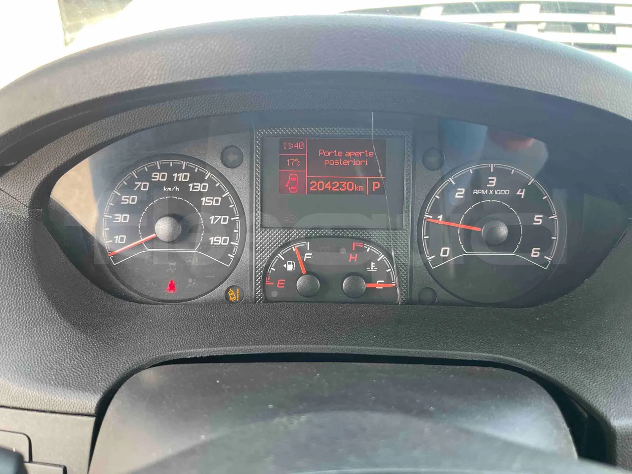 Mussa & Graziano 250MG2 HELMC - EUR6 - 130kW - 6.363m - dashboard lights on